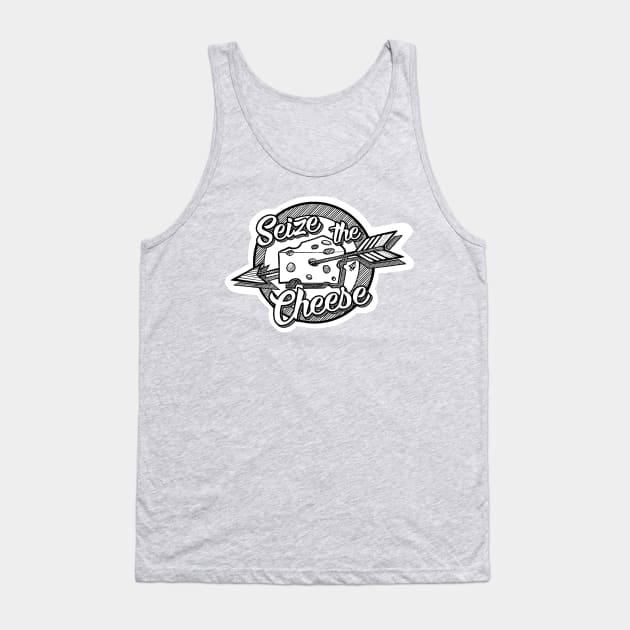 Seize the Cheese Tank Top by matiasreba